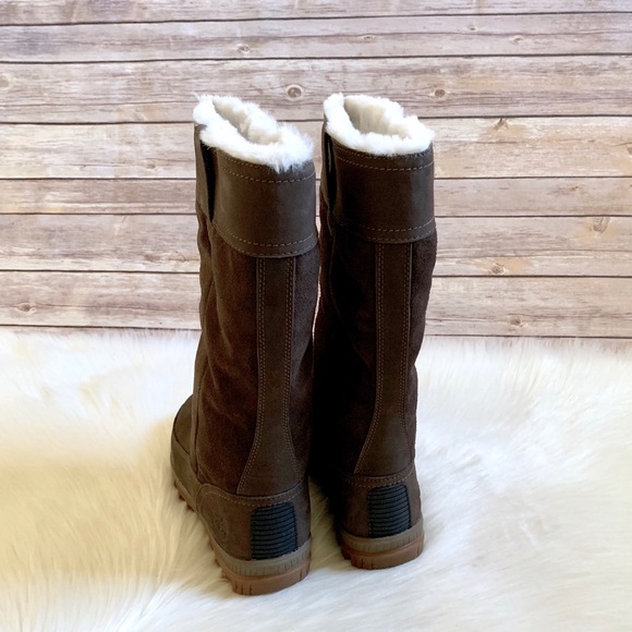 Timberland Brown MT Hayes Waterproof Pull On Boots - Picture 4 of 5